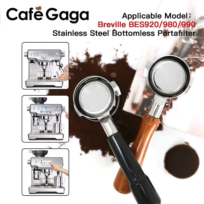 Naked Portafilter Bottomless - 58mm Brevi lle 9 Serie bodenloser