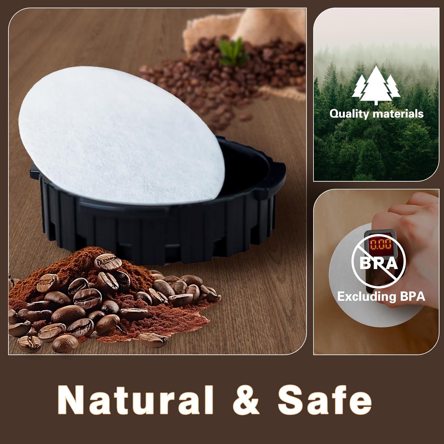 Runde Kaffeefilter, kompatibel – Coffee Equipment For Home Bewertung und Preis