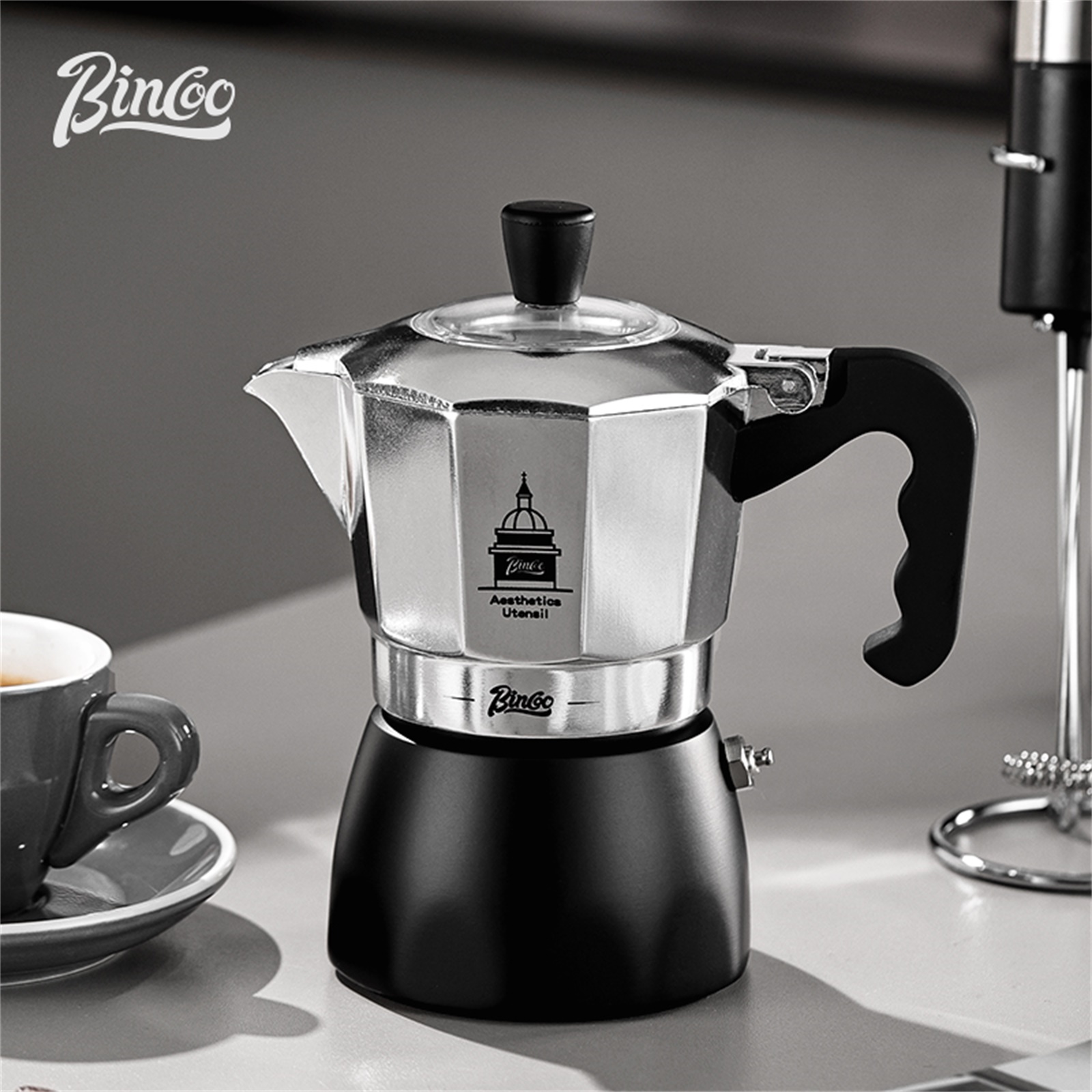 BINCOO Doppelventil-Moka-Topf, – Coffee Equipment At Home Bewertung und Preis