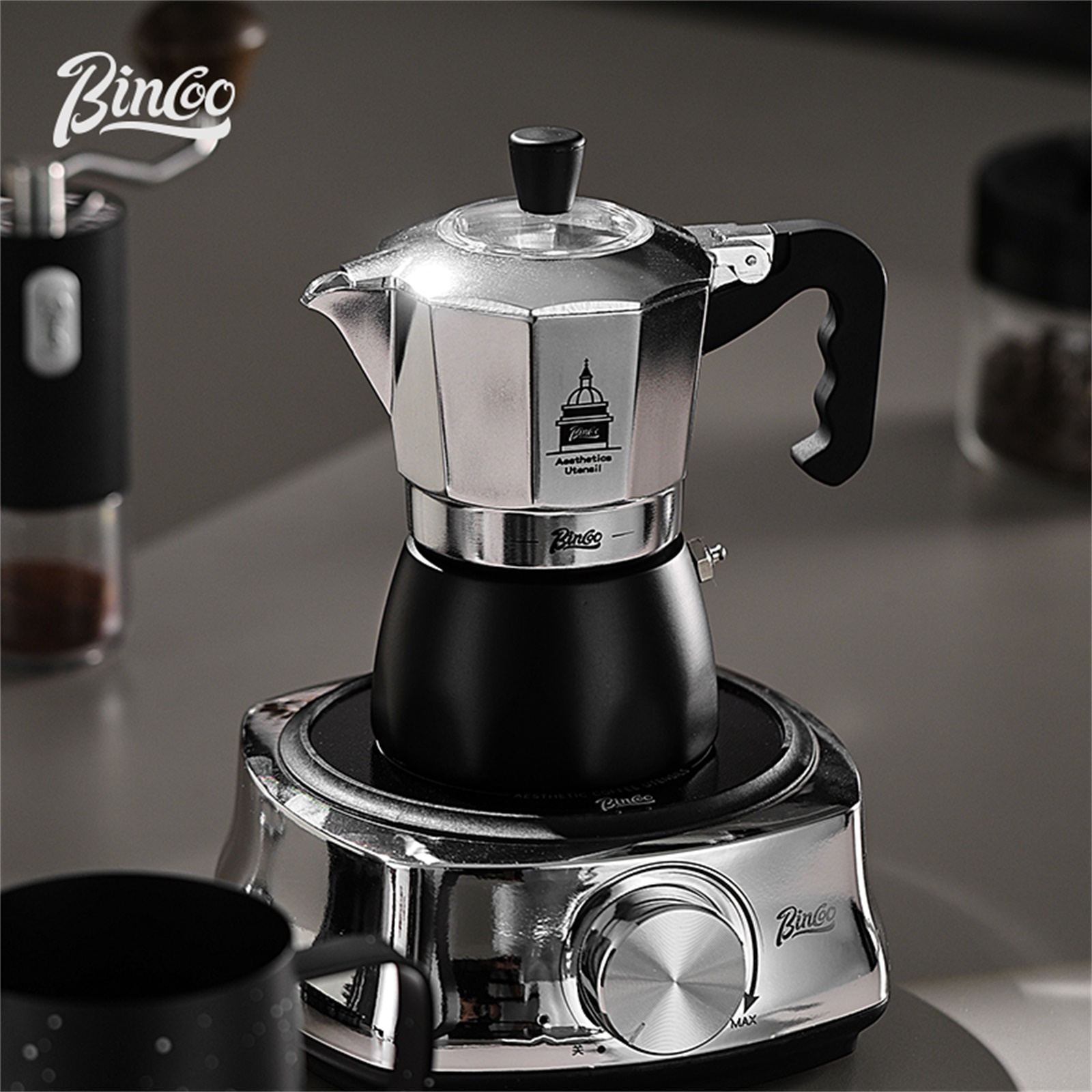 BINCOO Doppelventil-Moka-Topf, – Coffee Equipment At Home Bewertung und Preis