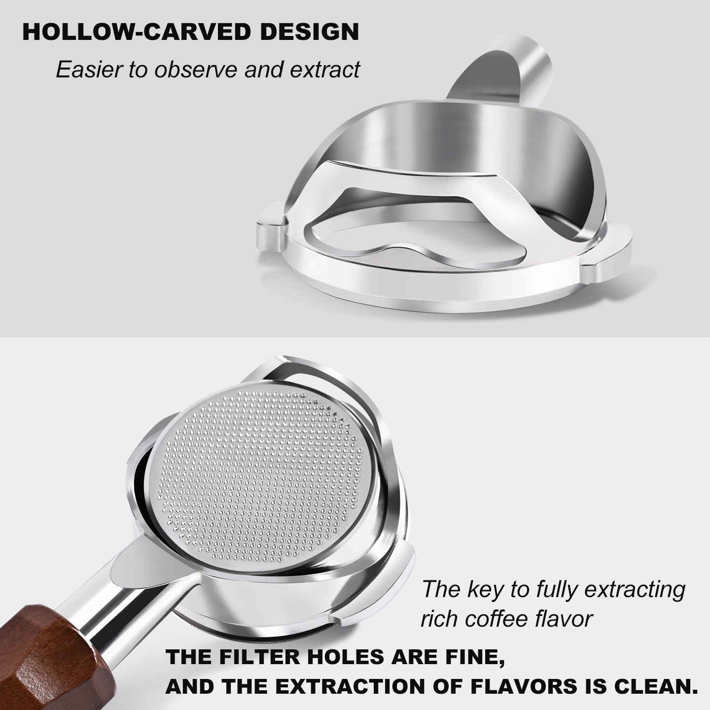 58mm 3-Ohr Siebträger für Hibr – Naked Portafilter Bottomless Bewertung und Preis