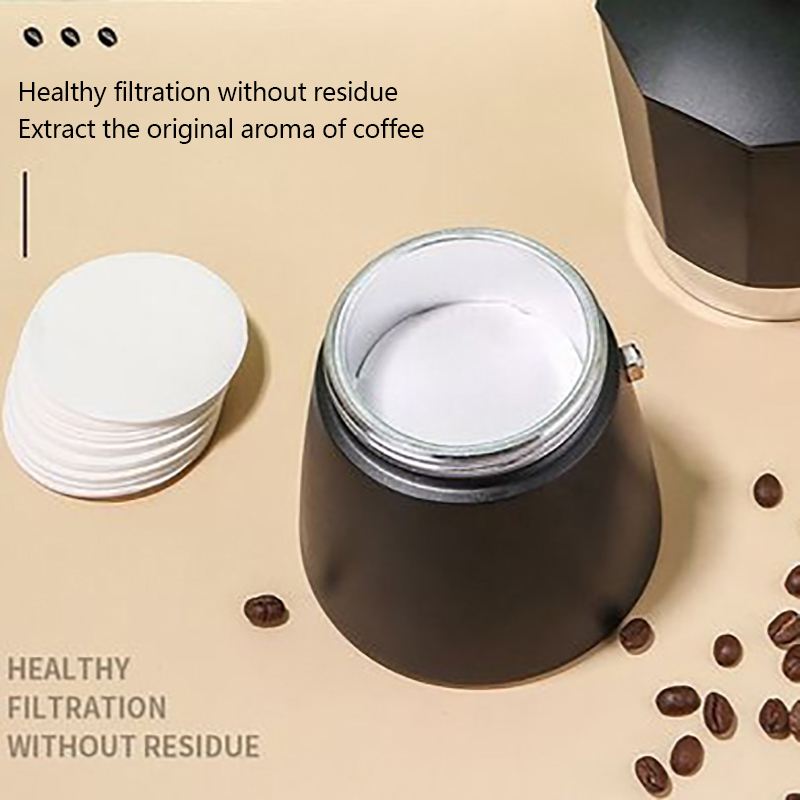 100 Stück rundes Kaffeefilter  – Coffee Equipment For Home Bewertung und Preis