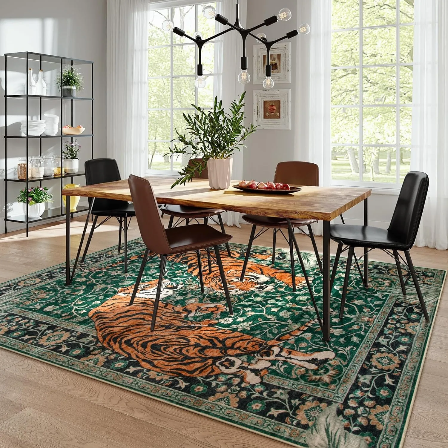 Dschungel-Tiger-Teppich für Wo – Coffee Equipment At Home Bewertung und Preis