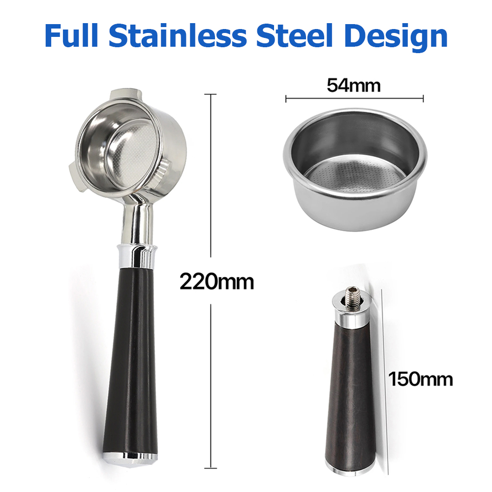 54mm 3-Loch Kaffee Bodenloser  – Naked Portafilter Bottomless Bewertung und Preis