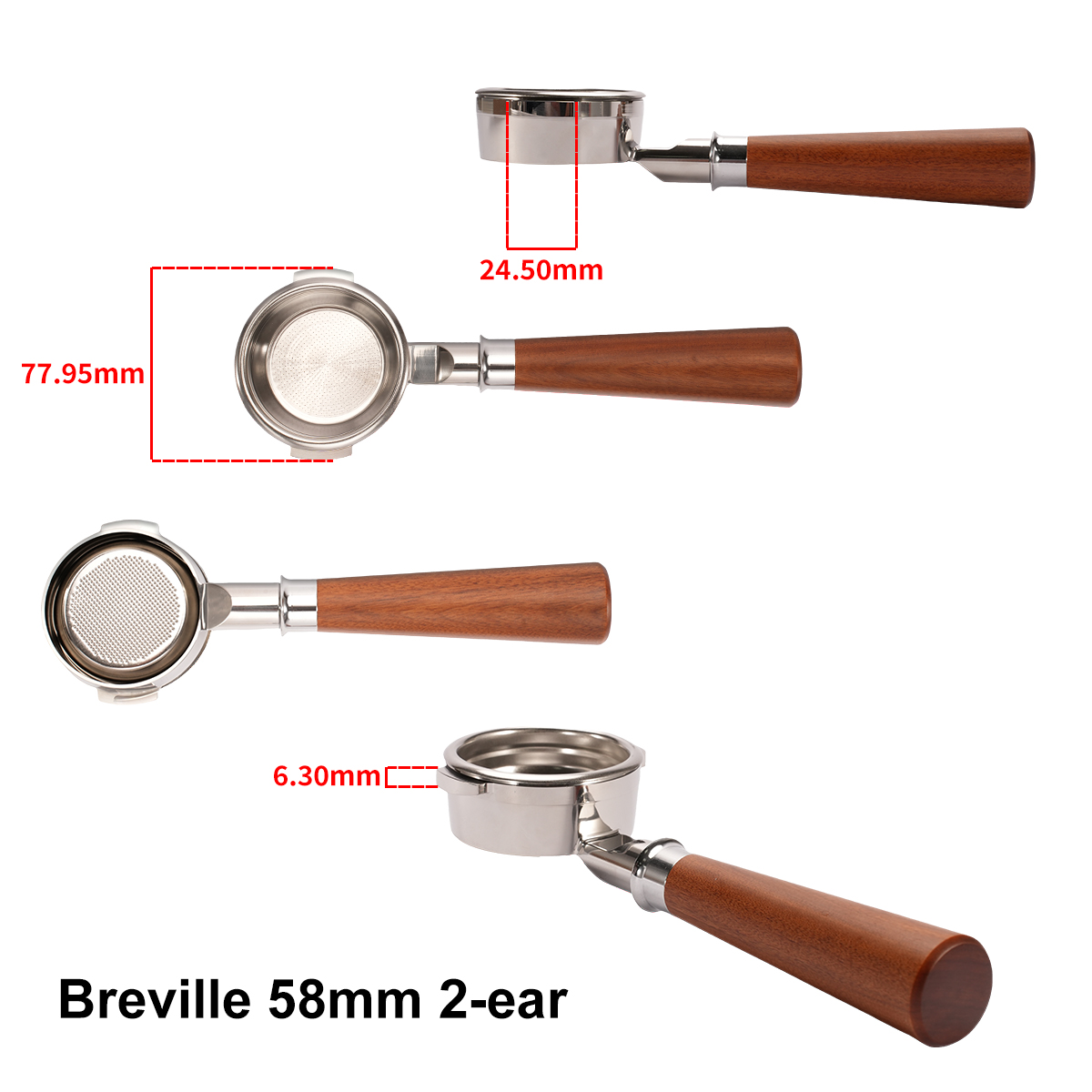 58 mm bodenloser Siebträger Br – Naked Portafilter Bottomless Bewertung und Preis